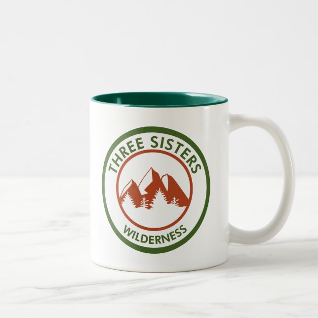 Caneca De Café Em Dois Tons Três Irmãs Selvagem (Direita)