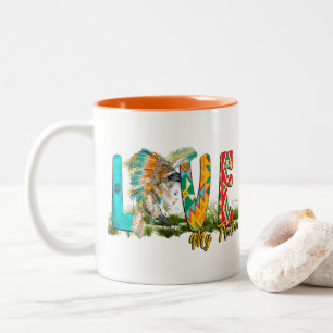Caneca De Café Em Dois Tons Tribe Native Mug