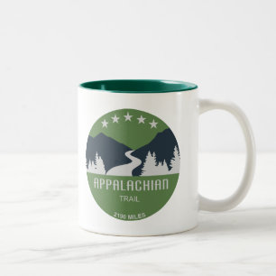 Caneca De Café Em Dois Tons Trilha Appalachian