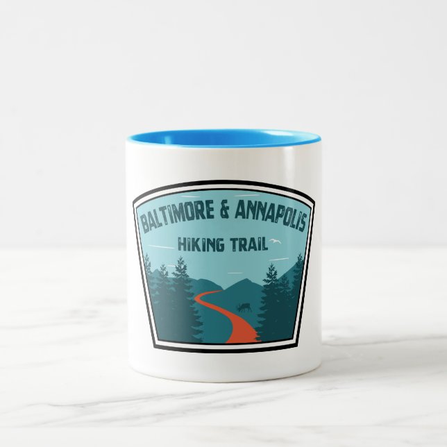 Caneca De Café Em Dois Tons Trilha Baltimore & Annapolis (Centro)