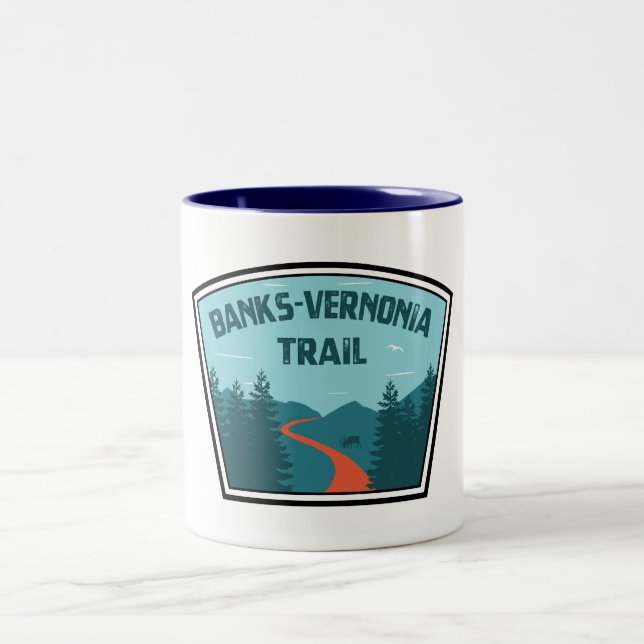 Caneca De Café Em Dois Tons Trilha Banks-Vernonia (Centro)