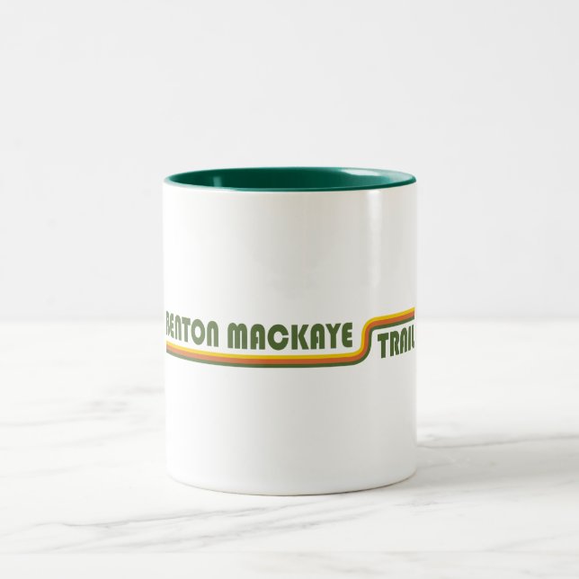 Caneca De Café Em Dois Tons Trilha Benton MacKaye (Centro)