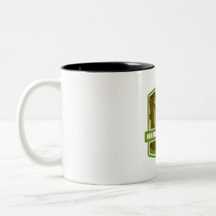 Caneca De Café Em Dois Tons Trilha da Floresta Chuva - Parque Nacional da Olim