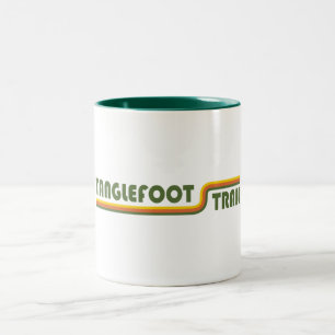 Caneca De Café Em Dois Tons Trilha de Tanglefoot