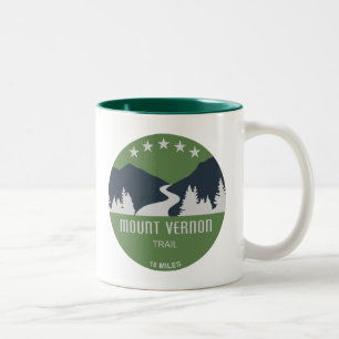 Caneca De Café Em Dois Tons Trilha do Monte Vernon