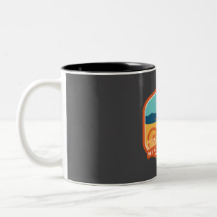 Caneca De Café Em Dois Tons Trilha dos Meadows - Laguna Beach, Califórnia