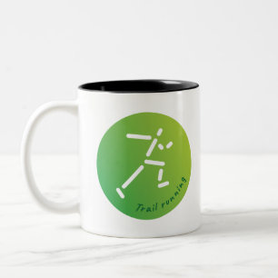 Caneca De Café Em Dois Tons Trilha em circulação, em todo o país