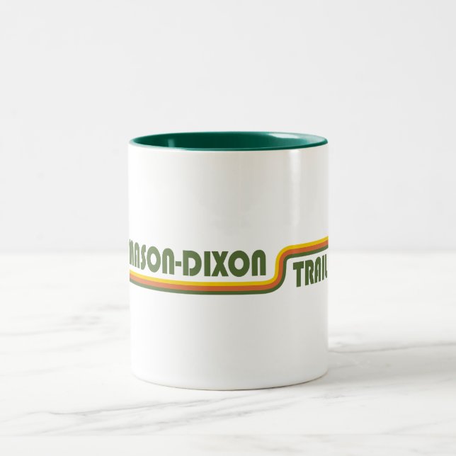 Caneca De Café Em Dois Tons Trilha Mason-Dixon (Centro)