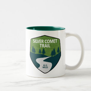 Caneca De Café Em Dois Tons Trilha Silver Comet Geórgia