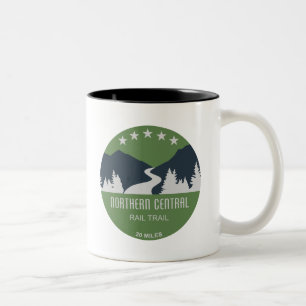 Caneca De Café Em Dois Tons Trilho Central do Norte