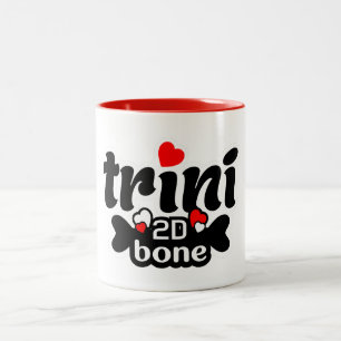 Caneca De Café Em Dois Tons Trini 2D Osso