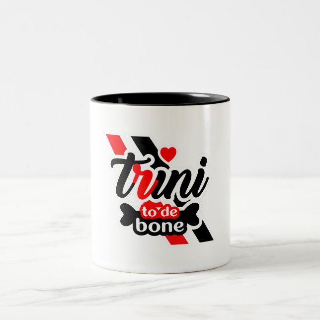 Caneca De Café Em Dois Tons Trini Para De Bone (Centro)