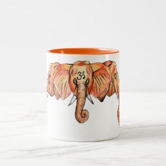 Caneca De Café Em Dois Tons Triplephant