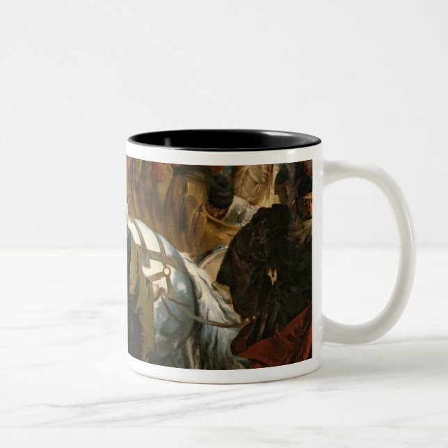 Caneca De Café Em Dois Tons Triumph de Marcus Aurelius (Direita)