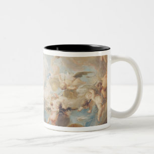 Caneca De Café Em Dois Tons Triumph do Cupido sobre todos os deuses, 1752