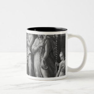 Caneca De Café Em Dois Tons Triumph do primavera