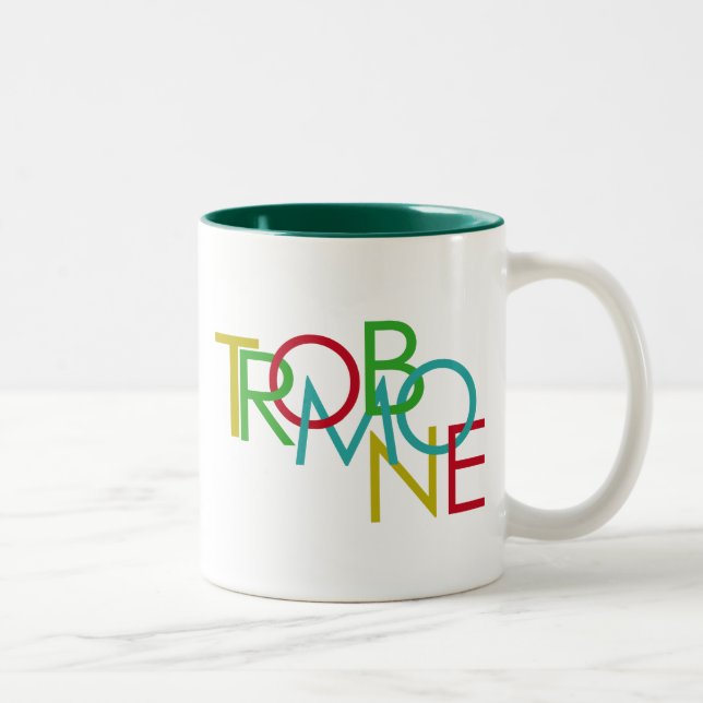 Caneca De Café Em Dois Tons Trombone (Direita)