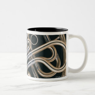 Caneca De Café Em Dois Tons Trompa francesa