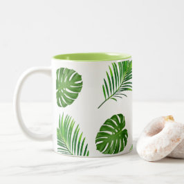 Caneca De Café Em Dois Tons Tropical