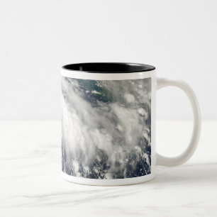 Caneca De Café Em Dois Tons Tropical Storm Karl