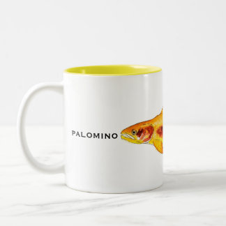 Caneca De Café Em Dois Tons Trout Mug | Mug de peixe