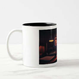 Caneca De Café Em Dois Tons True Crime Mug