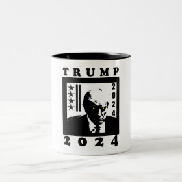 CANECA DE CAFÉ EM DOIS TONS TRUMP 2024