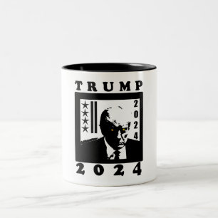 CANECA DE CAFÉ EM DOIS TONS TRUMP 2024