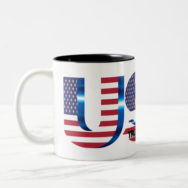 Caneca De Café Em Dois Tons Trump 2024 Coffee (Esquerda)