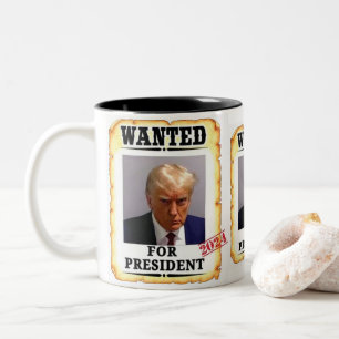 Caneca De Café Em Dois Tons Trump 2024 Mais procurado