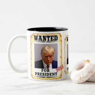 Caneca De Café Em Dois Tons Trump 2024 Mais procurado