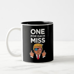 Caneca De Café Em Dois Tons Trump Um Para Cada Senhorita