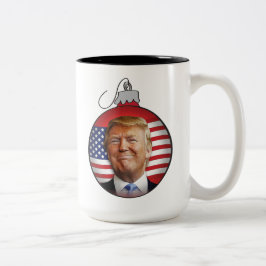 Caneca De Café Em Dois Tons Trunfo para o Natal