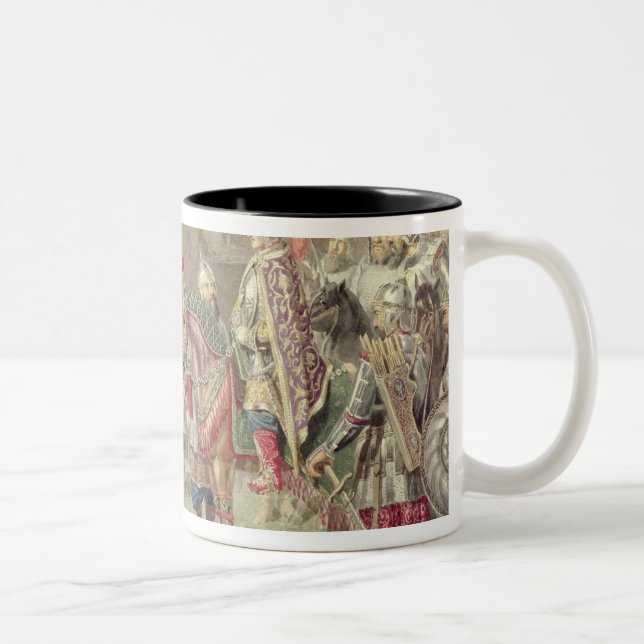 Caneca De Café Em Dois Tons Tsar Ivan IV Vasilyevich o terrível (Direita)