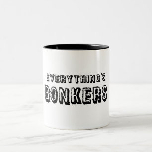 Caneca De Café Em Dois Tons Tudo é Bonkers