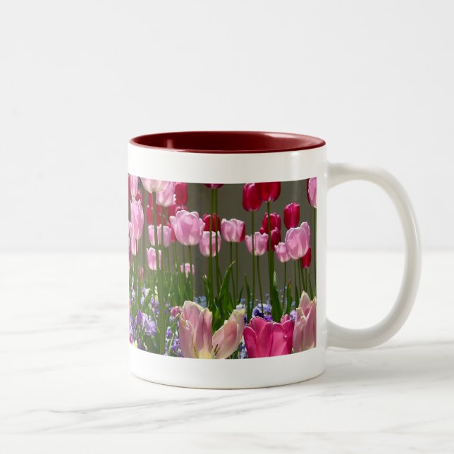 Caneca De Café Em Dois Tons Tulip Garden Mug (Direita)