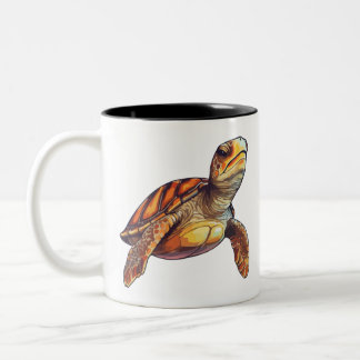Caneca De Café Em Dois Tons Turle