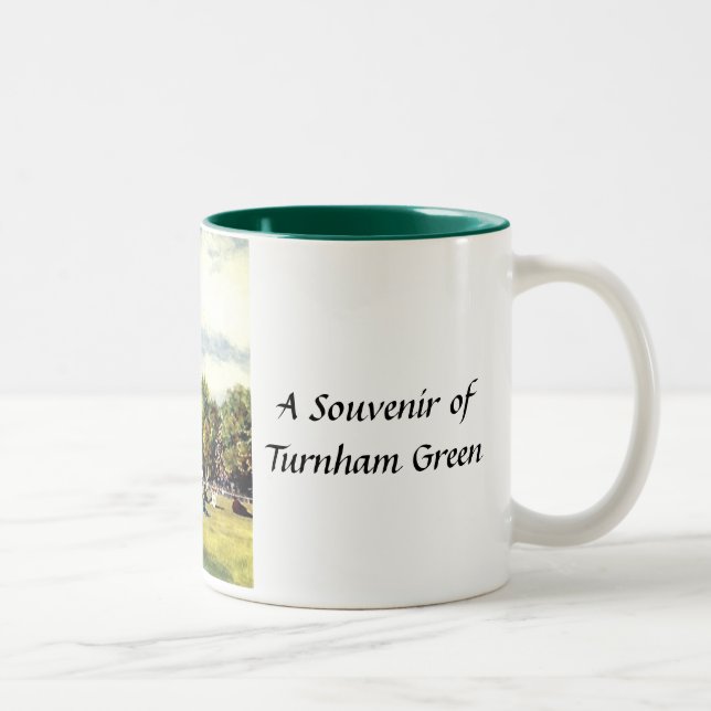 Caneca De Café Em Dois Tons Turnham Green Souvenir Mug (Direita)