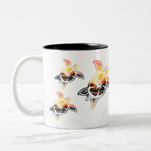 Caneca De Café Em Dois Tons Turtle Mug