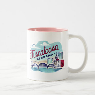 Caneca De Café Em Dois Tons Tuscaloosa Alabama