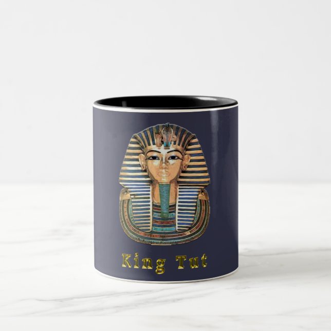 Caneca De Café Em Dois Tons Tutancâmon e Egito (Centro)