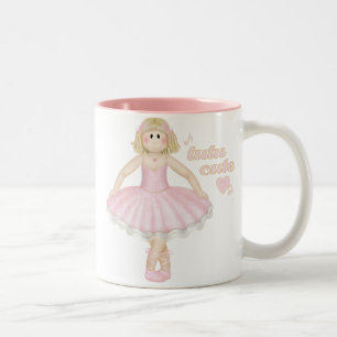 Caneca De Café Em Dois Tons Tutu Cute (Loira) - Mug
