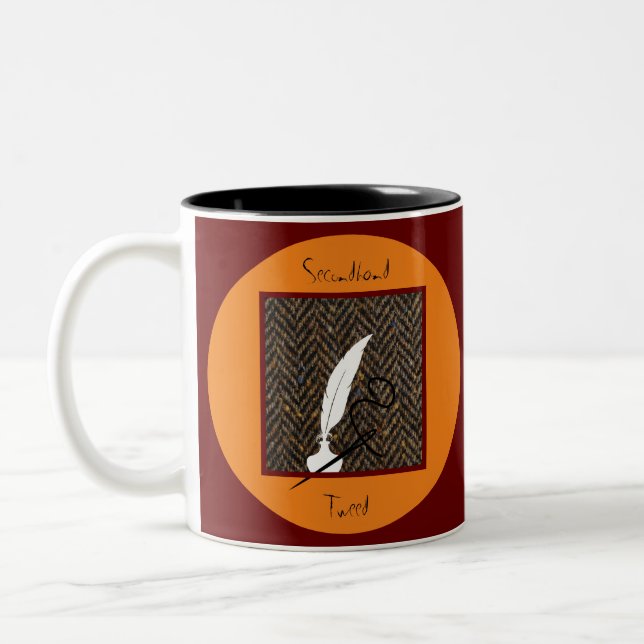 Caneca De Café Em Dois Tons Tweed (Esquerda)