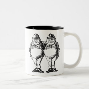 Caneca De Café Em Dois Tons Tweedledum & Tweedledee