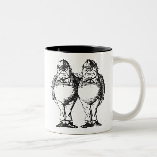 Caneca De Café Em Dois Tons Tweedledum & Tweedledee