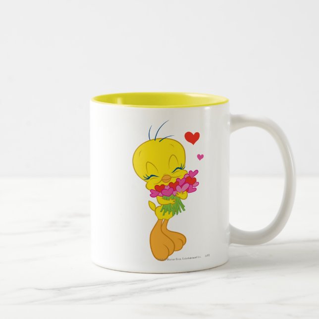 Caneca De Café Em Dois Tons TWEETY™ Hearts (Direita)