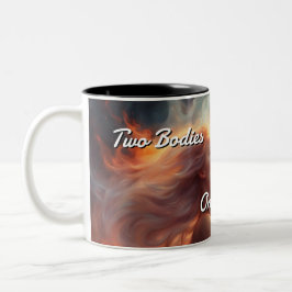 Caneca De Café Em Dois Tons Twin Flames 003