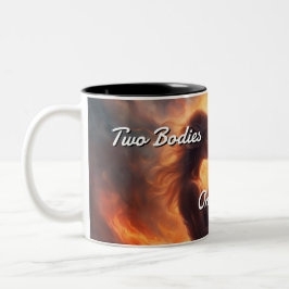 Caneca De Café Em Dois Tons Twin Flames 008