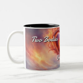 Caneca De Café Em Dois Tons Twin Flames 014