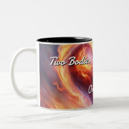 Caneca De Café Em Dois Tons Twin Flames 022
